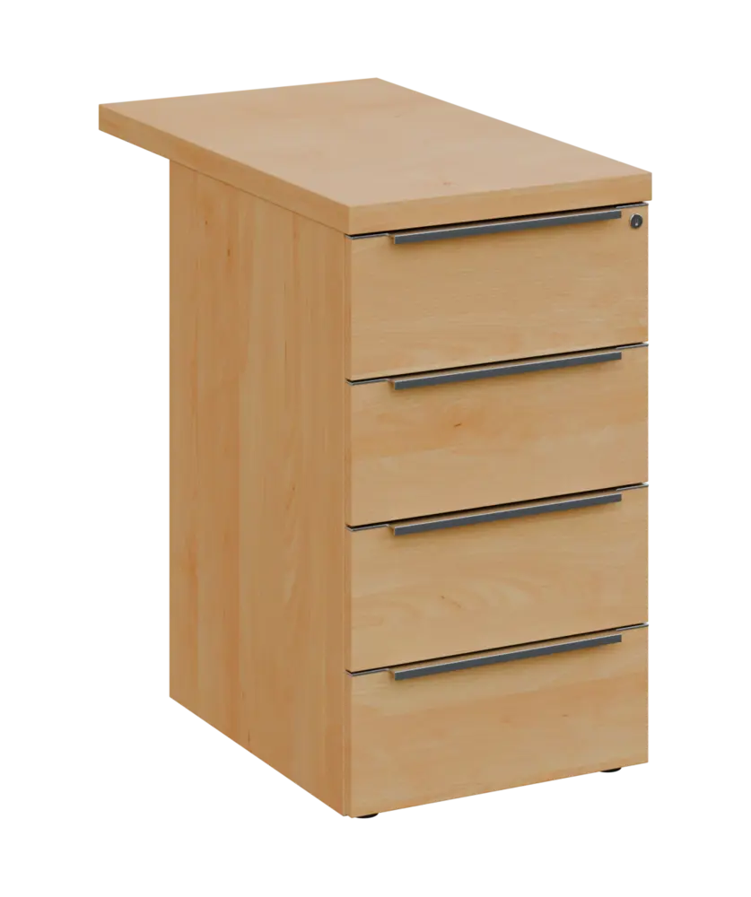 SIKC - 81 kontejner přístavný, 4-zásuvkový, deska 36 mm, centrální zámek, javor horský